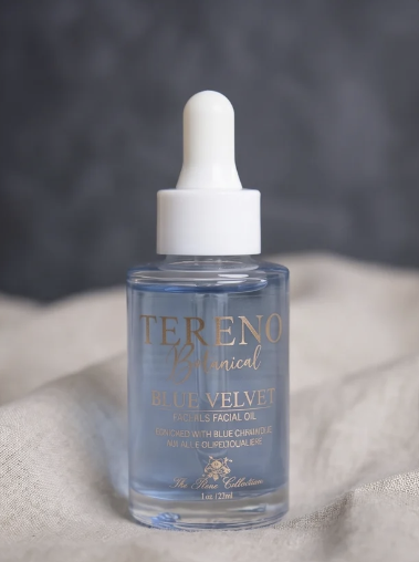 Blue Velvet Facial Oil: All Natural, Anti-inflammatory Moisturizing Oil