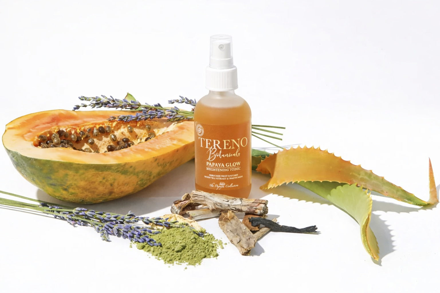 Papaya Glow Tonic – Natural Face Product - Tereno Botanicals
