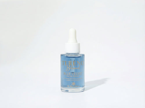 Blue Velvet Facial Oil: All Natural, Anti-inflammatory Moisturizing Oil - Tereno Botanicals