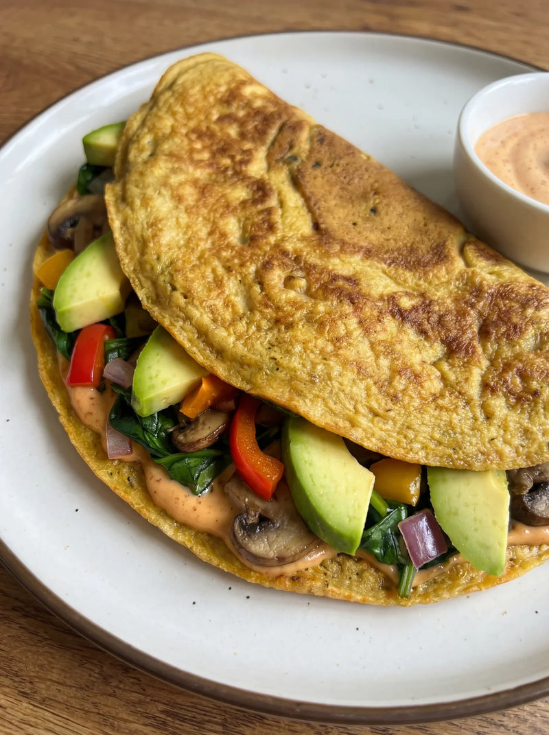 Vegan Chickpea Omelette