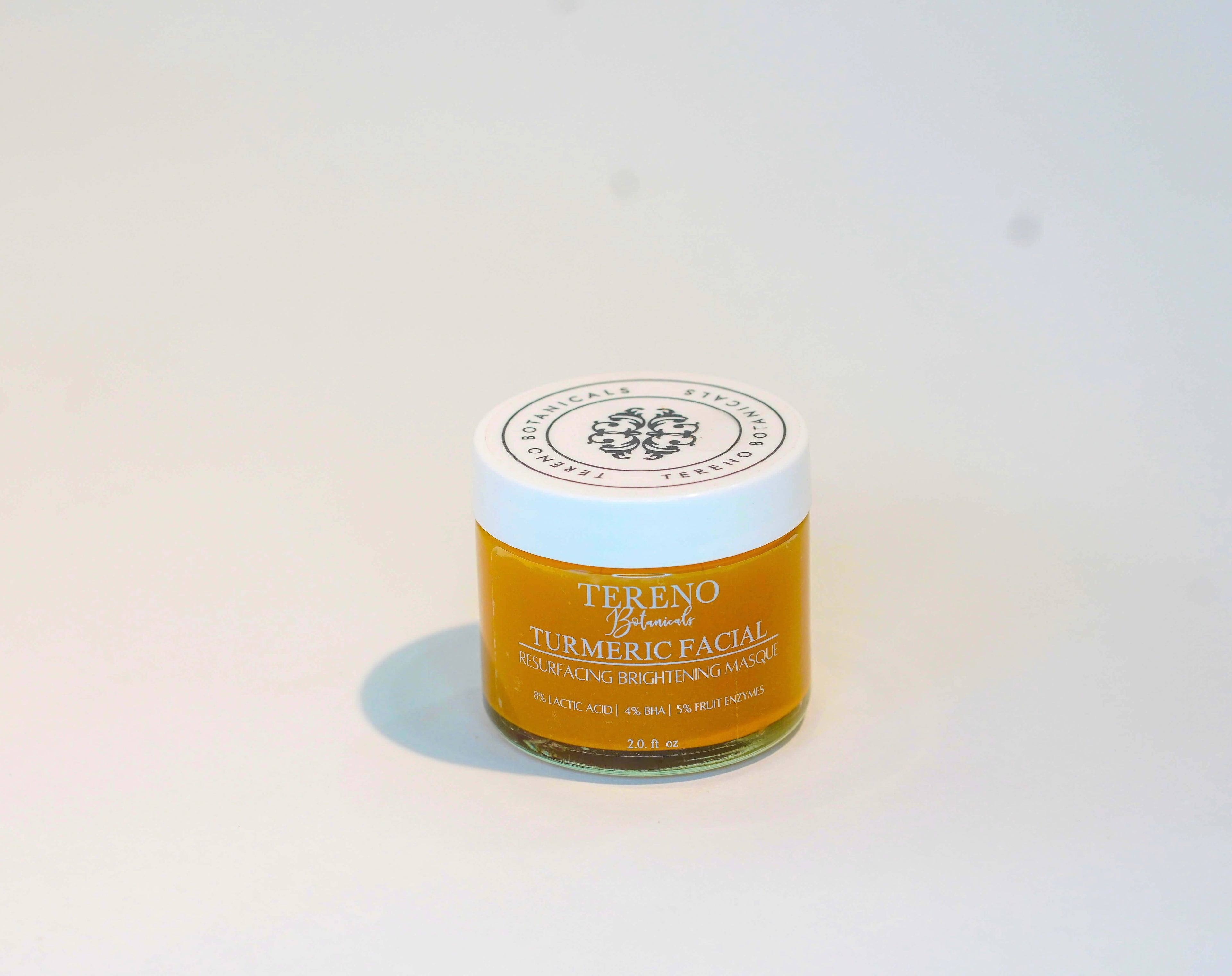 Turmeric Facial resurfacing brightening masque - Tereno Botanicals