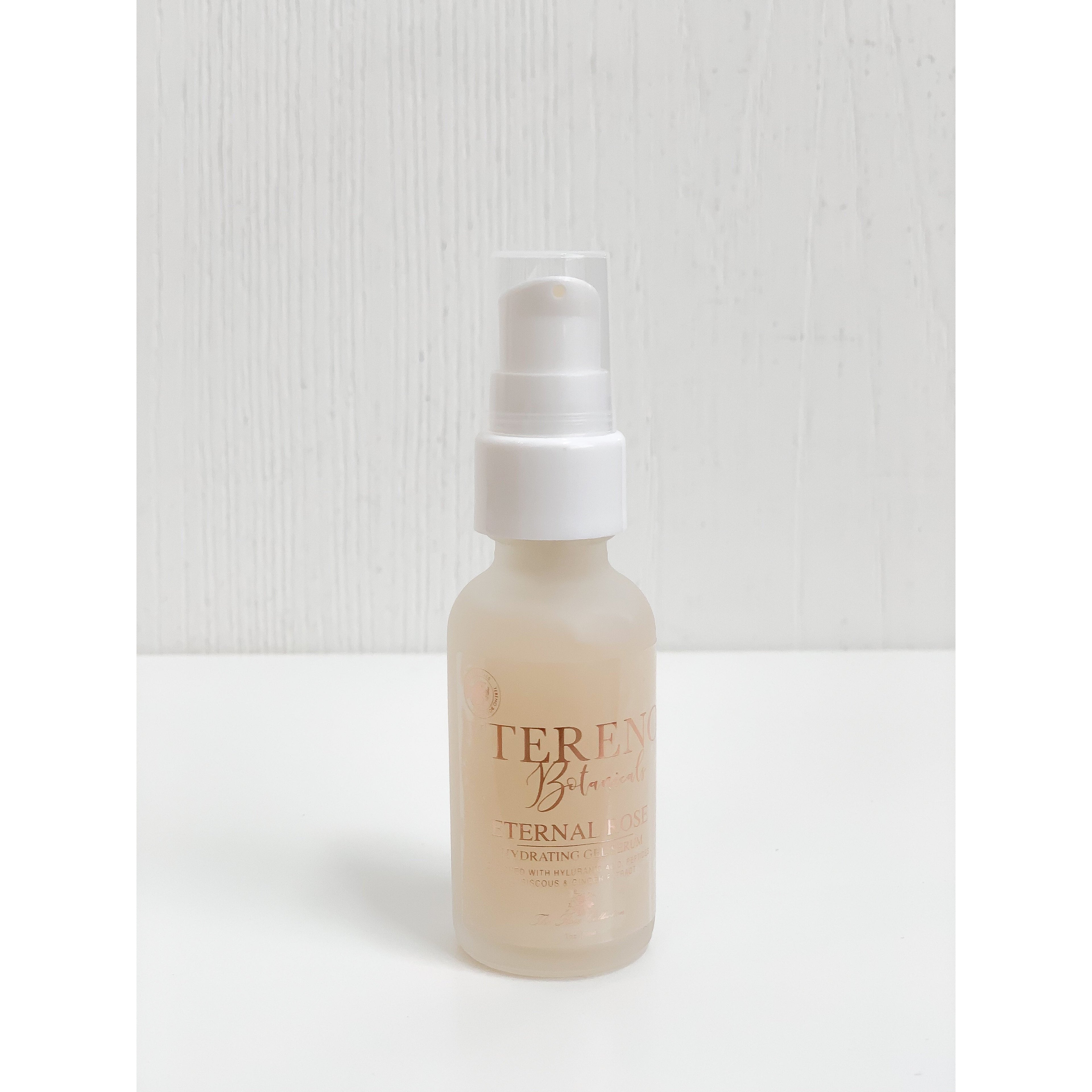 Eternal Rose Gel Serum, 1 oz Glass Jar: Anti-Aging, Antioxidant Serum With Vitamin C And Hyaluronic Acid - Tereno Botanicals