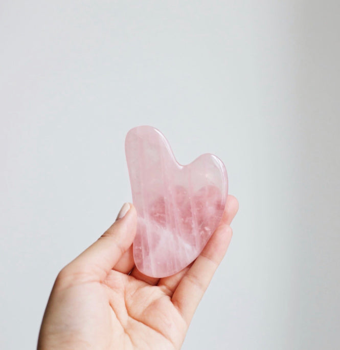 Gua Sha Rose Quarts - Tereno Botanicals